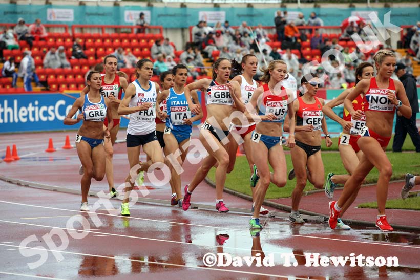 Womens 5000 metres at the European Athletics Team Championships.